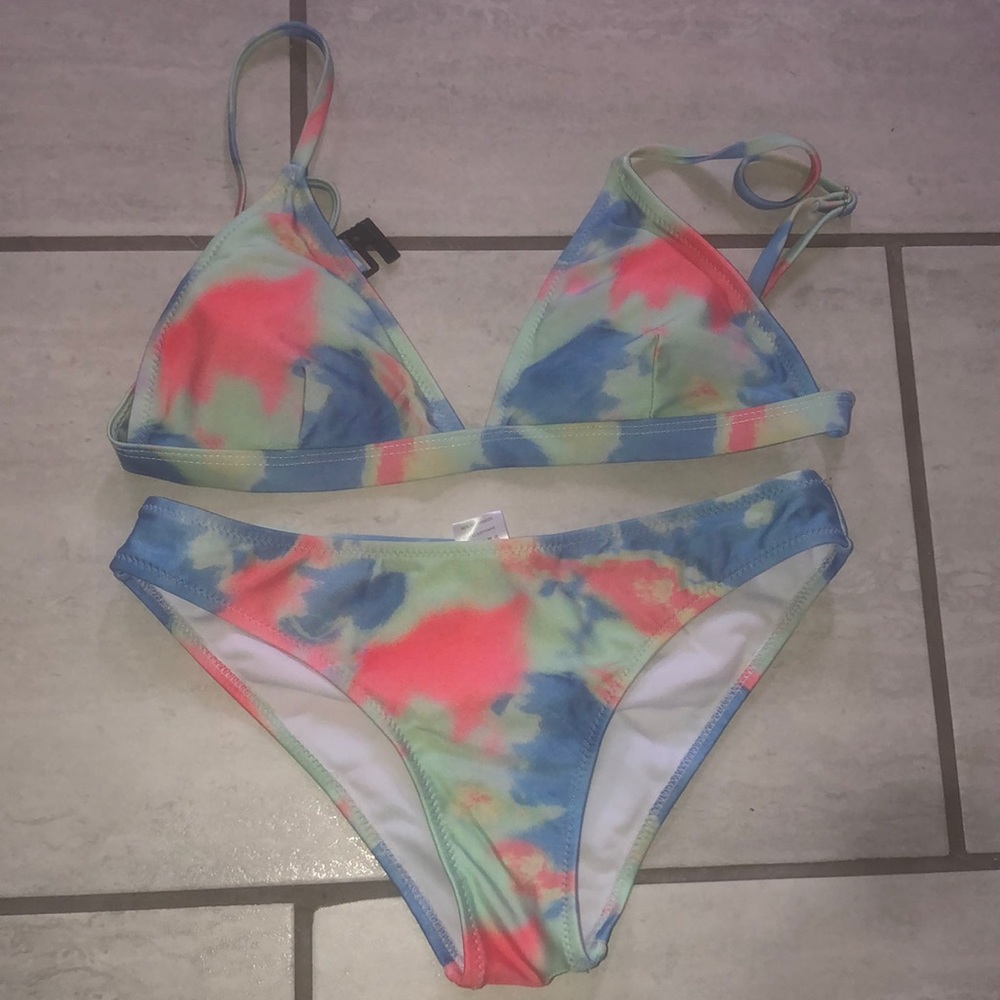 Tie dye bikini from zaful